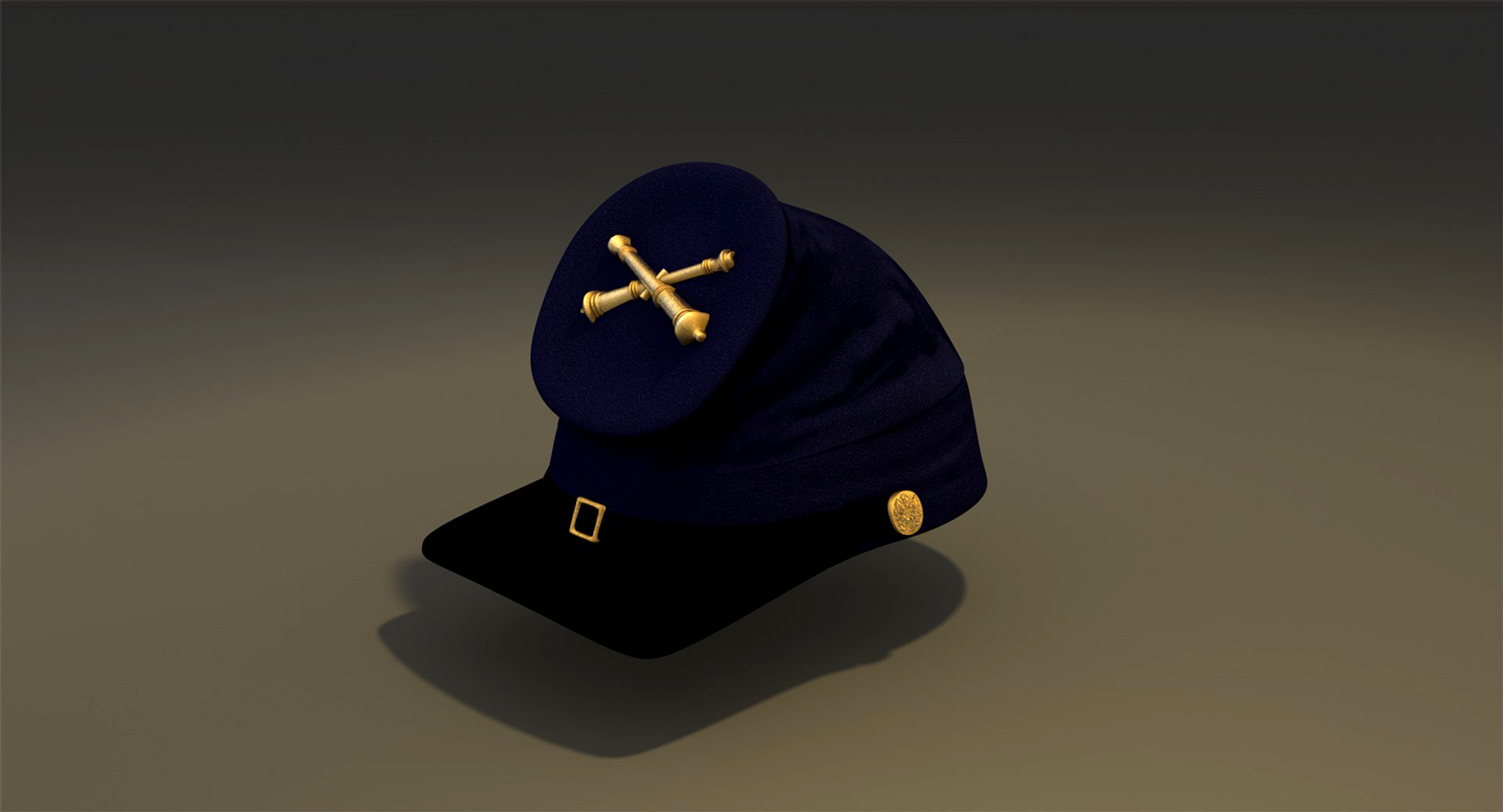 US Civil War Artillery Forage Cap