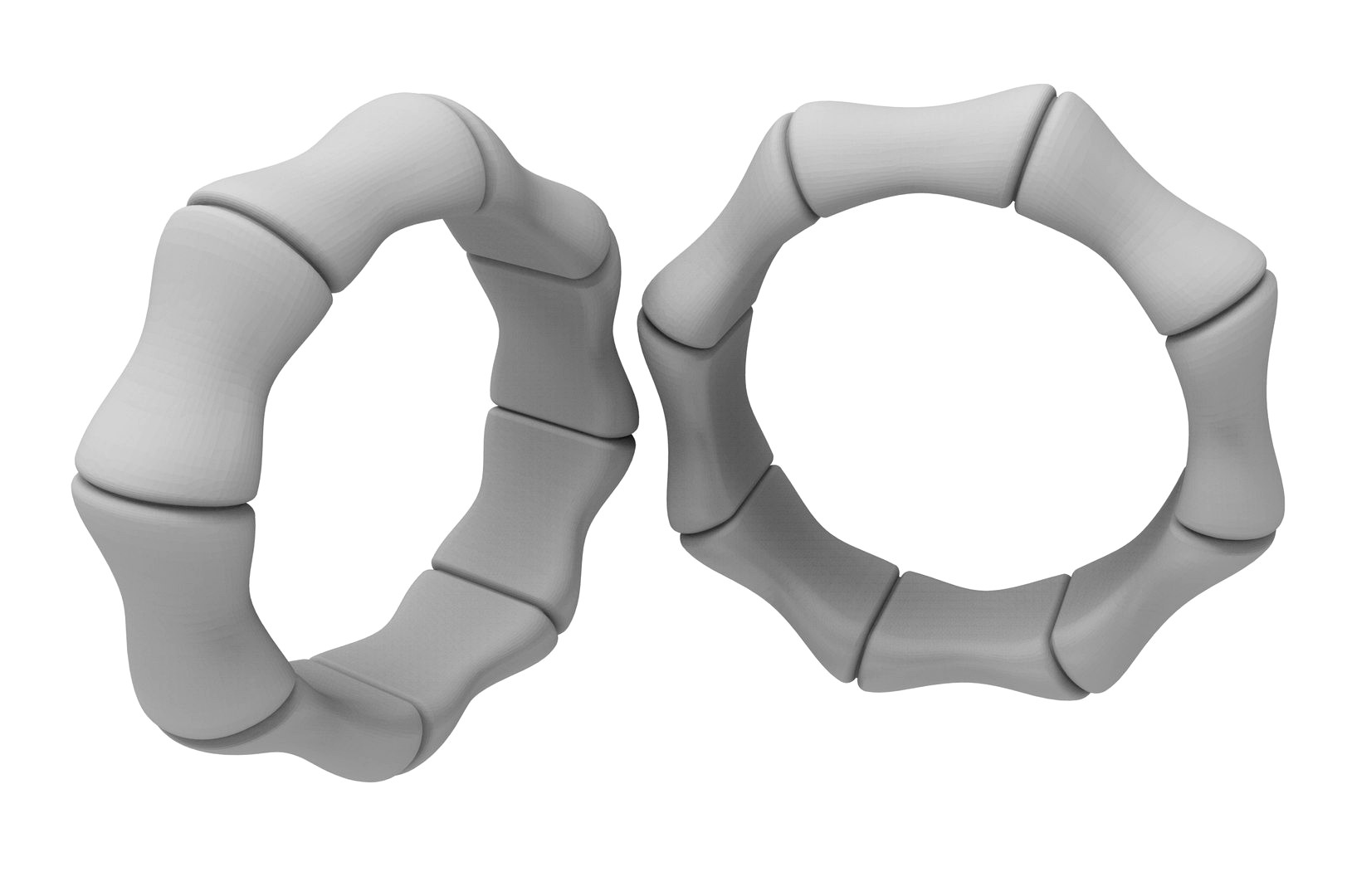 fashionable gold ring