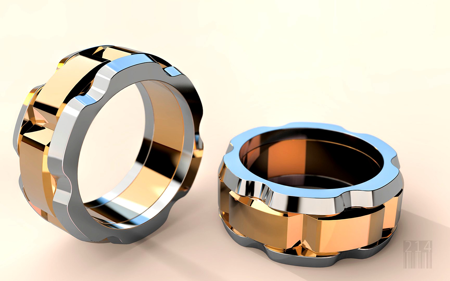 stylish gold ring