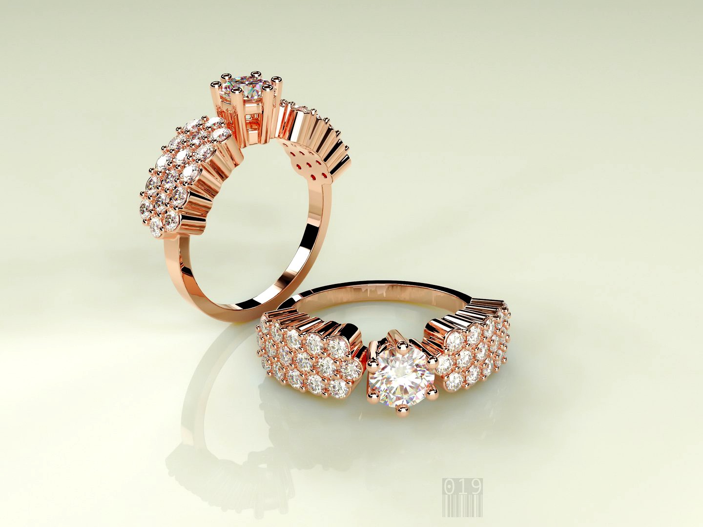 ring with stones