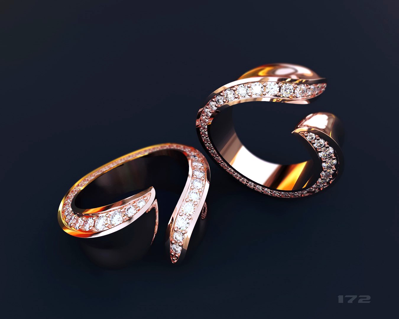 ring with stones