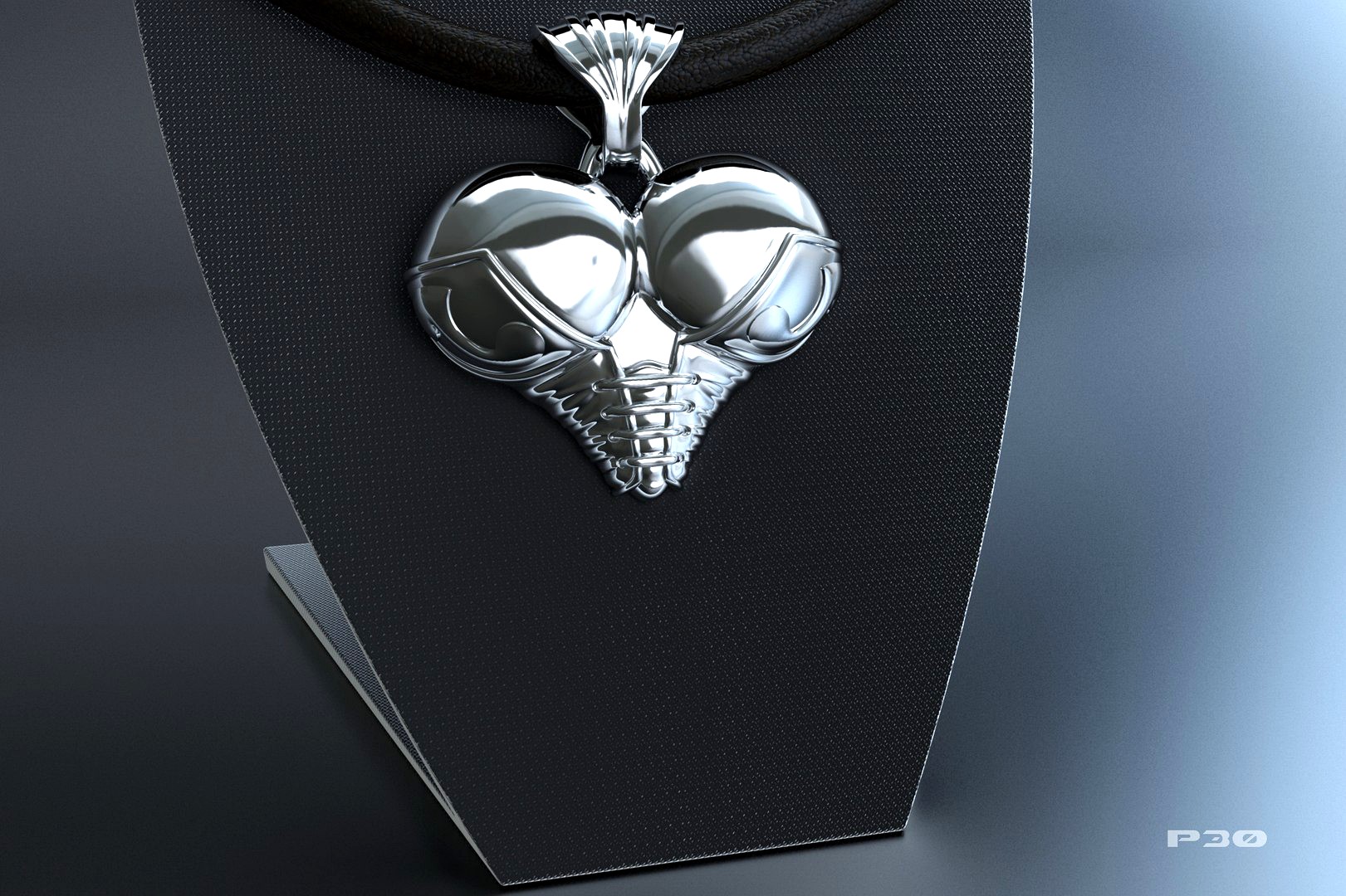 Pendant female breast