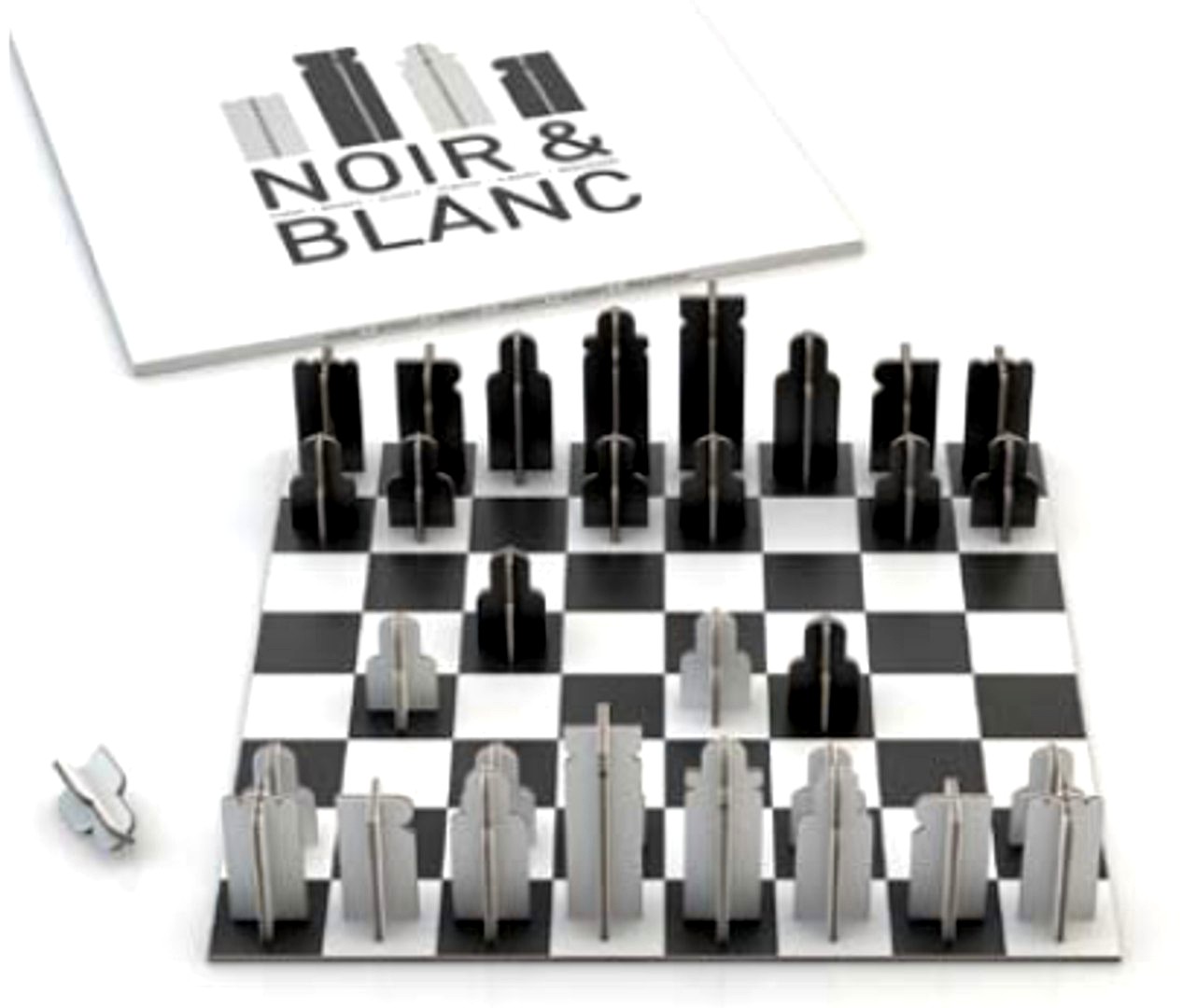 Chess Game Noir