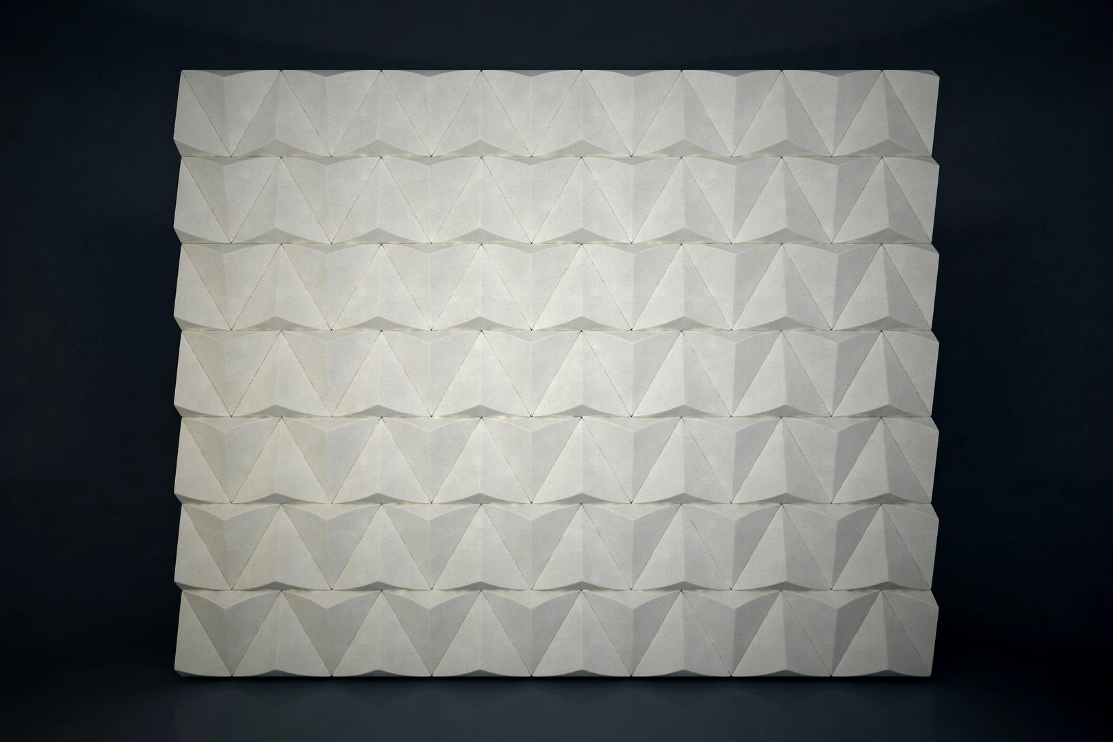 01 TRIANGULAR PATTERN WALL