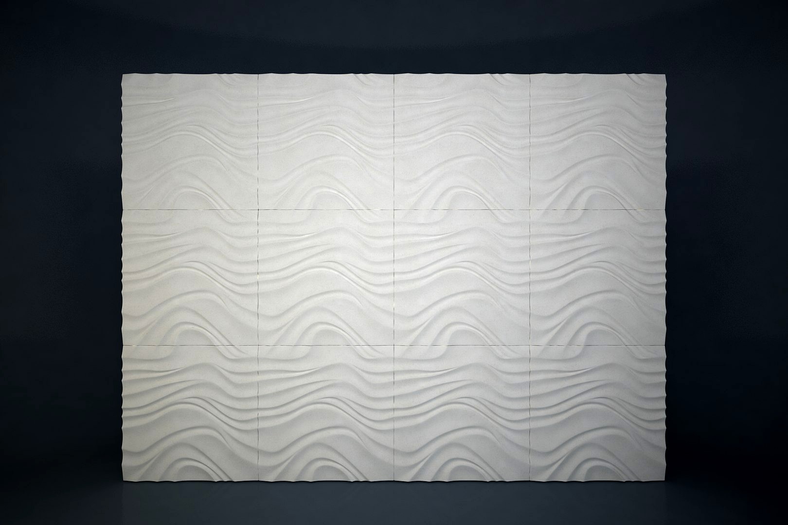 03 GESSO PATTERN 3D WALL