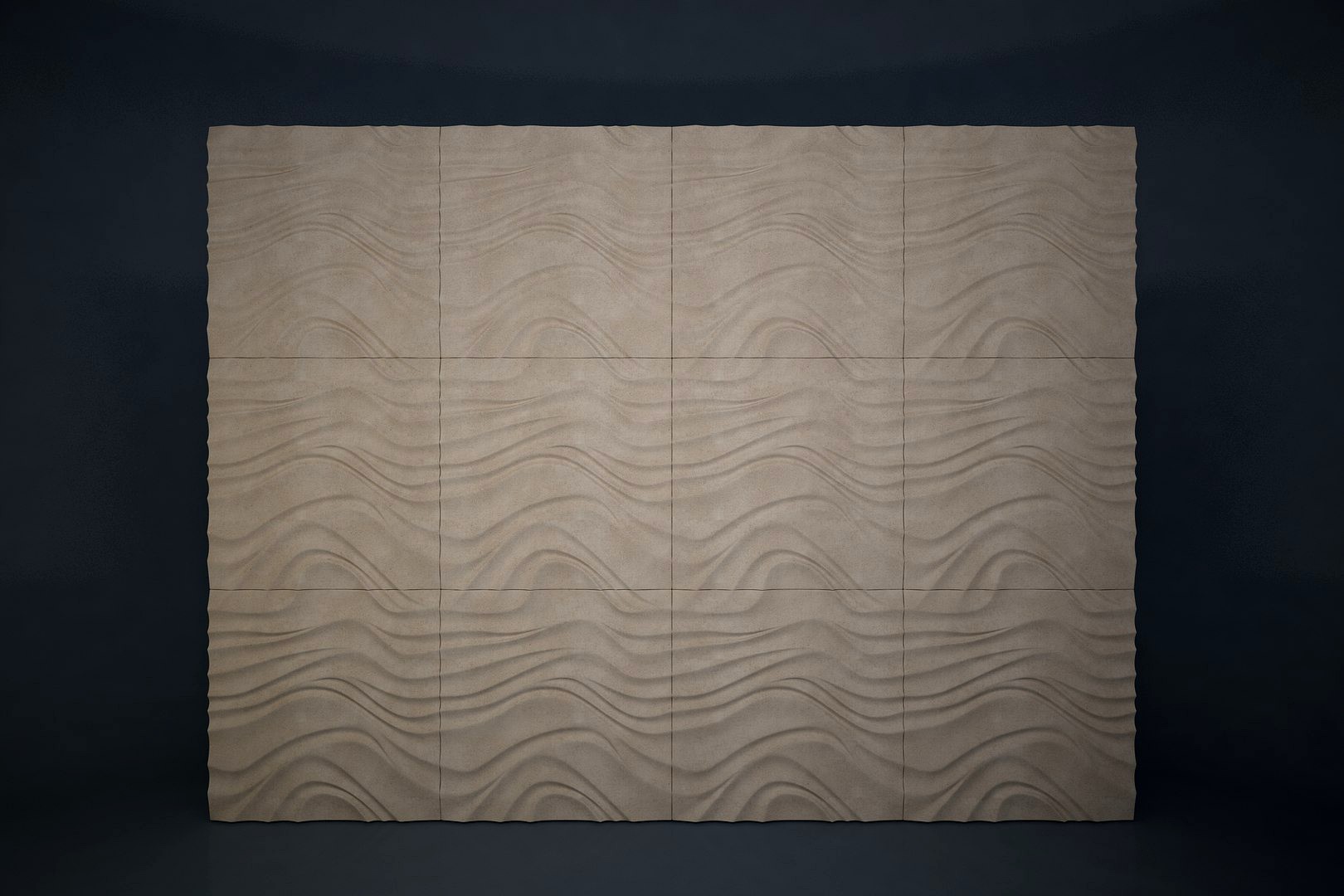 02 GESSO PATTERN 3D WALL