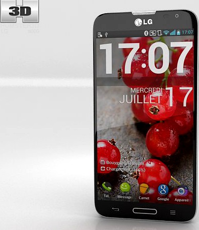LG Optimus G Pro 3D Model