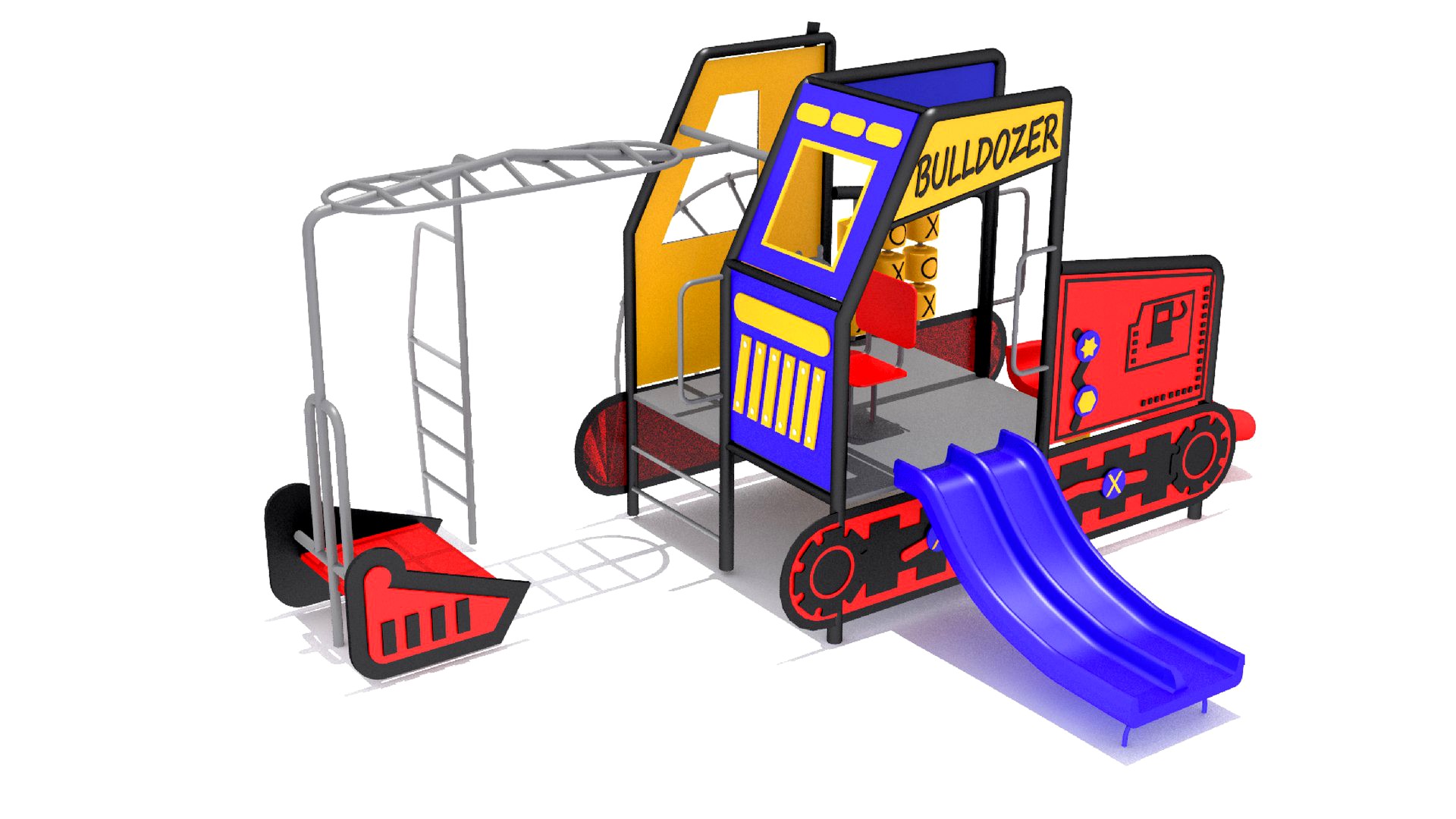 Bulldozer Transport Playground