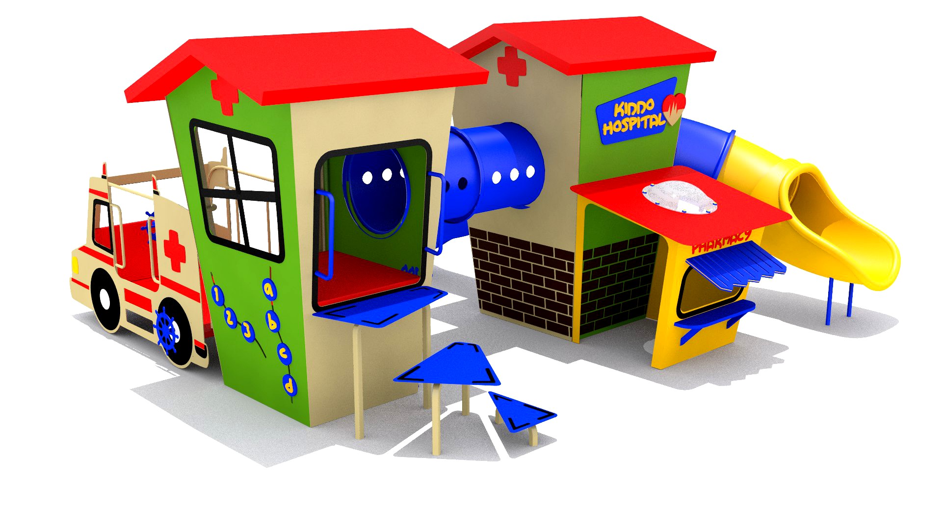 Ambulance Clinic Playhouse