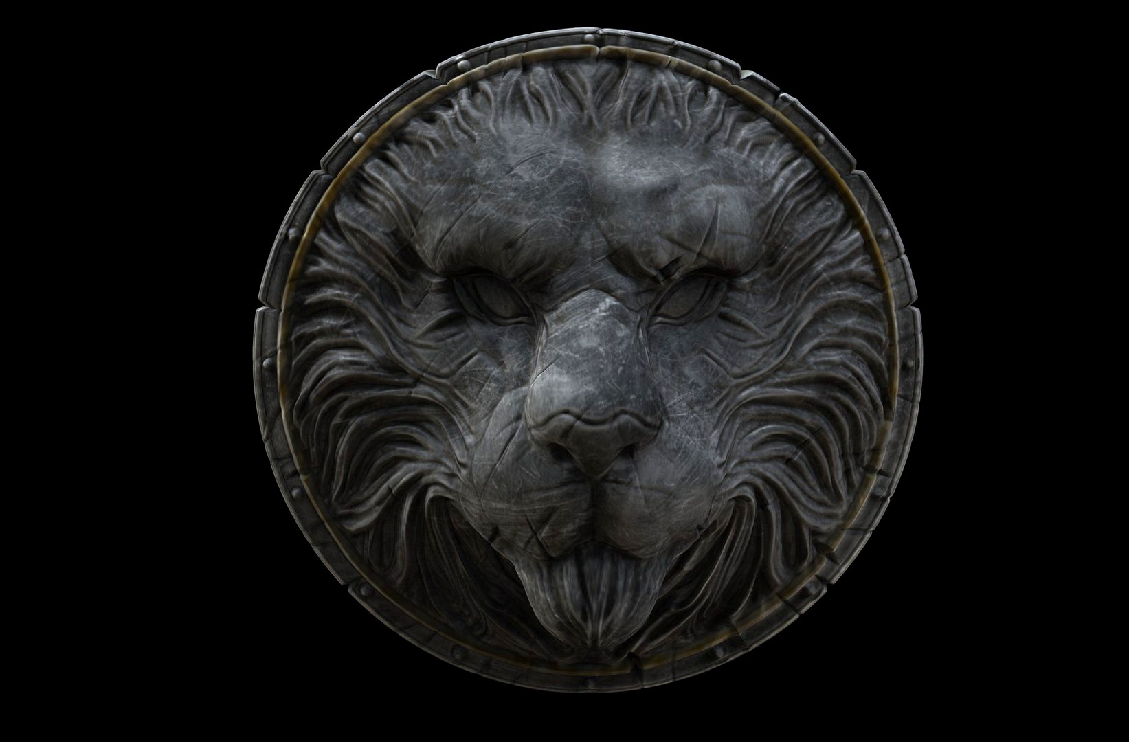 Lion Shield for game or movie