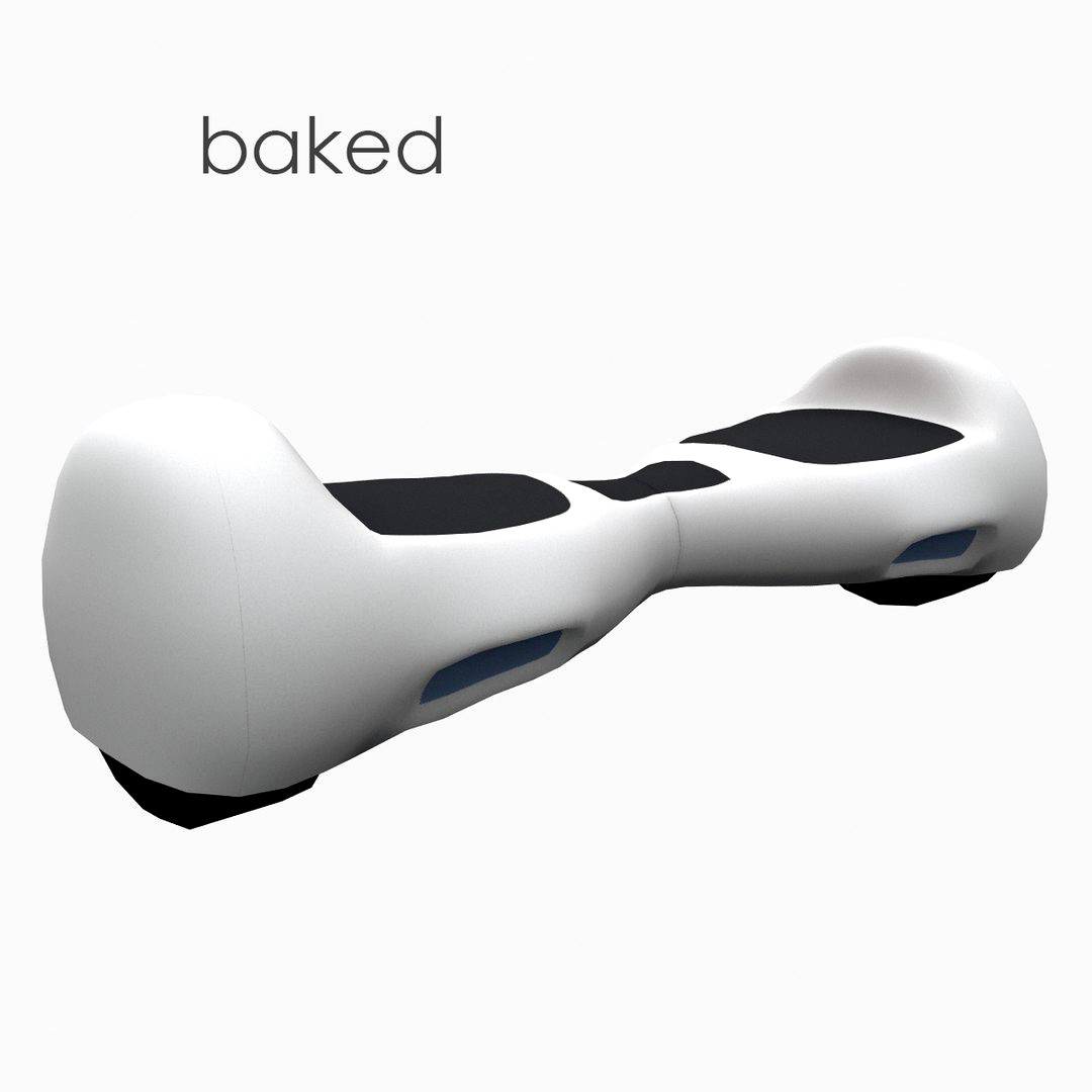 Lowpoly Hoverboard