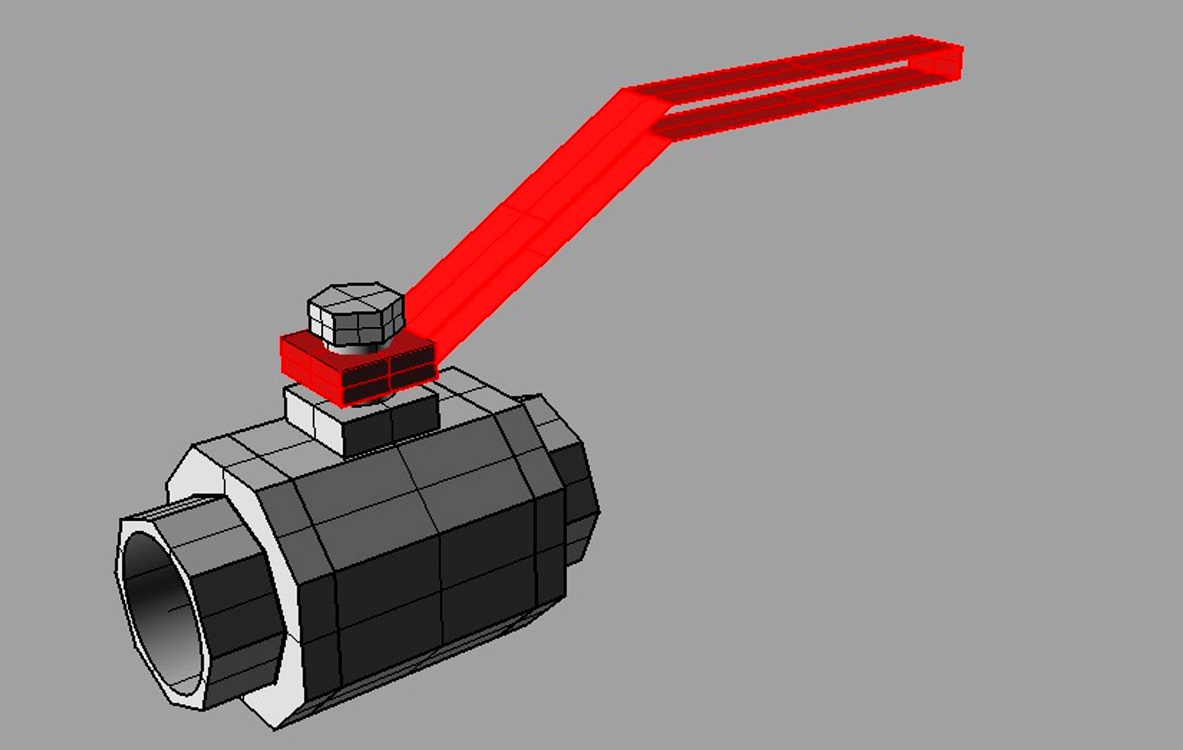 Threaded ball valve