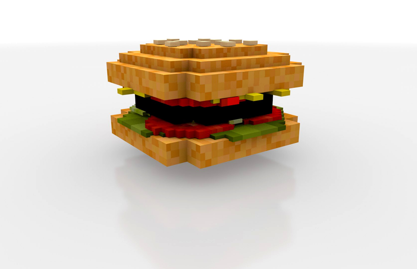 Minecraft Burger