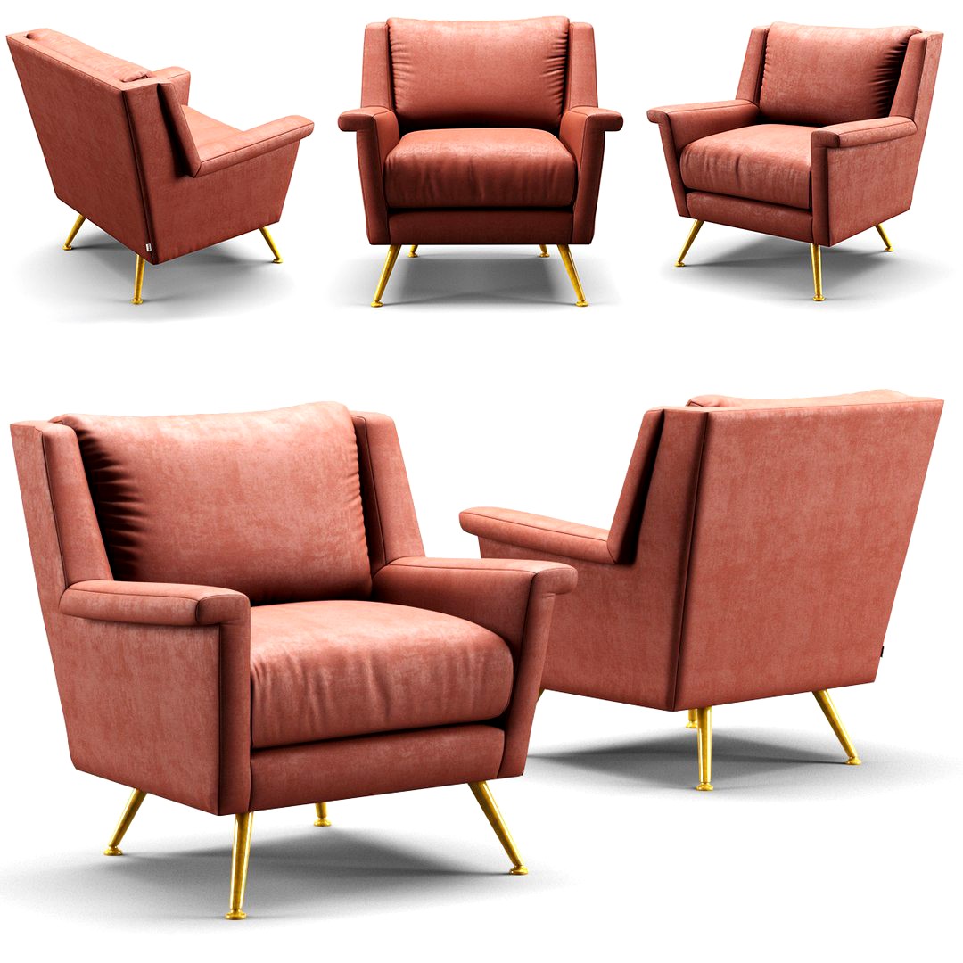 Kare Armchair San Diego Rose
