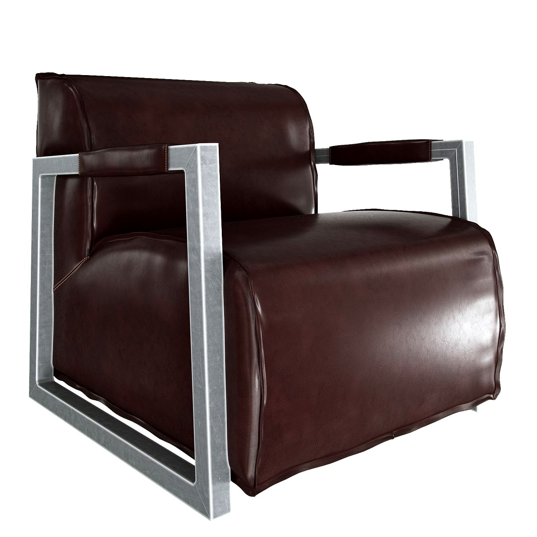 Armchair MHLIVING Mica gun metal