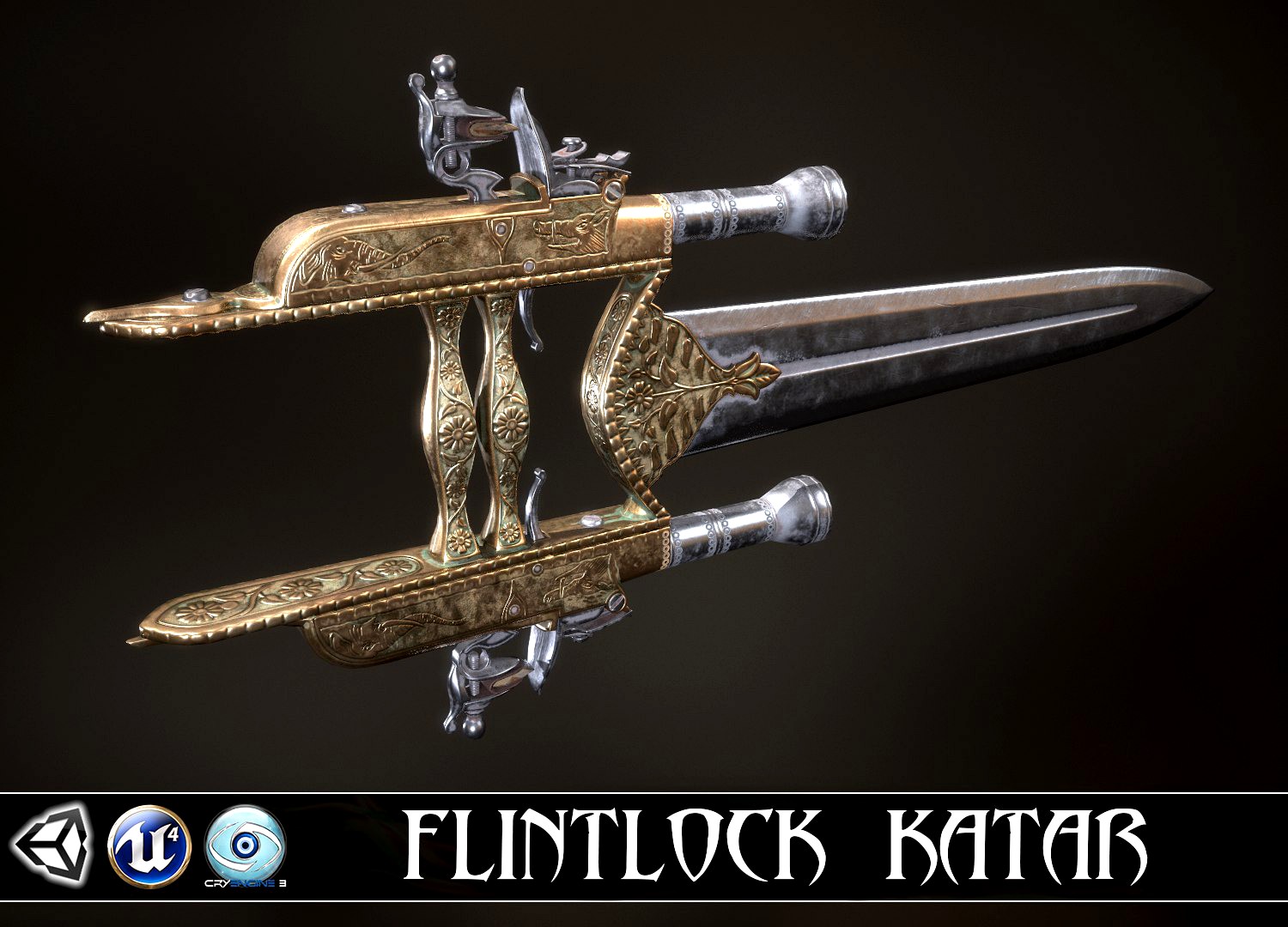 BESTIAL RAGE - Flintlock Katar