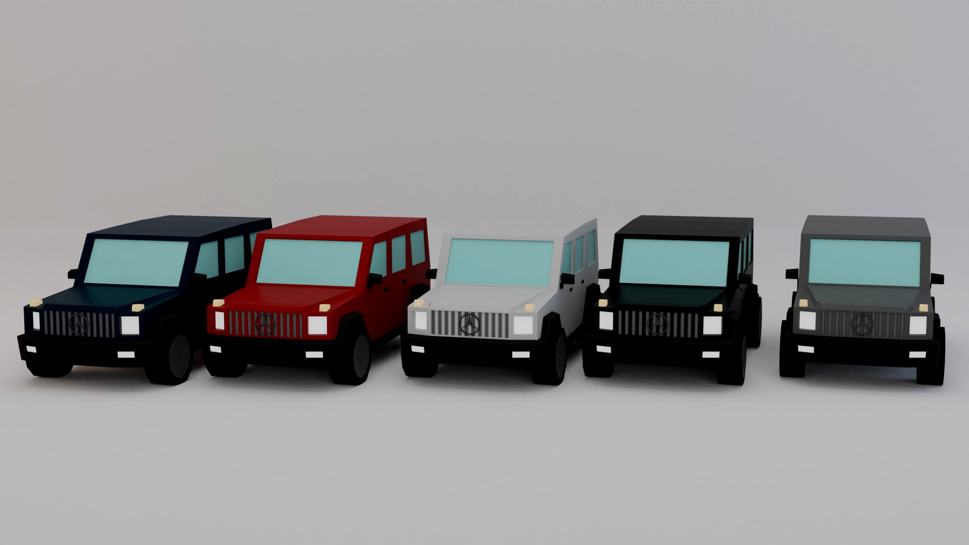 Suv Low Poly