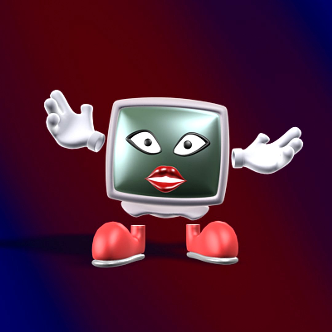 computer assistant character