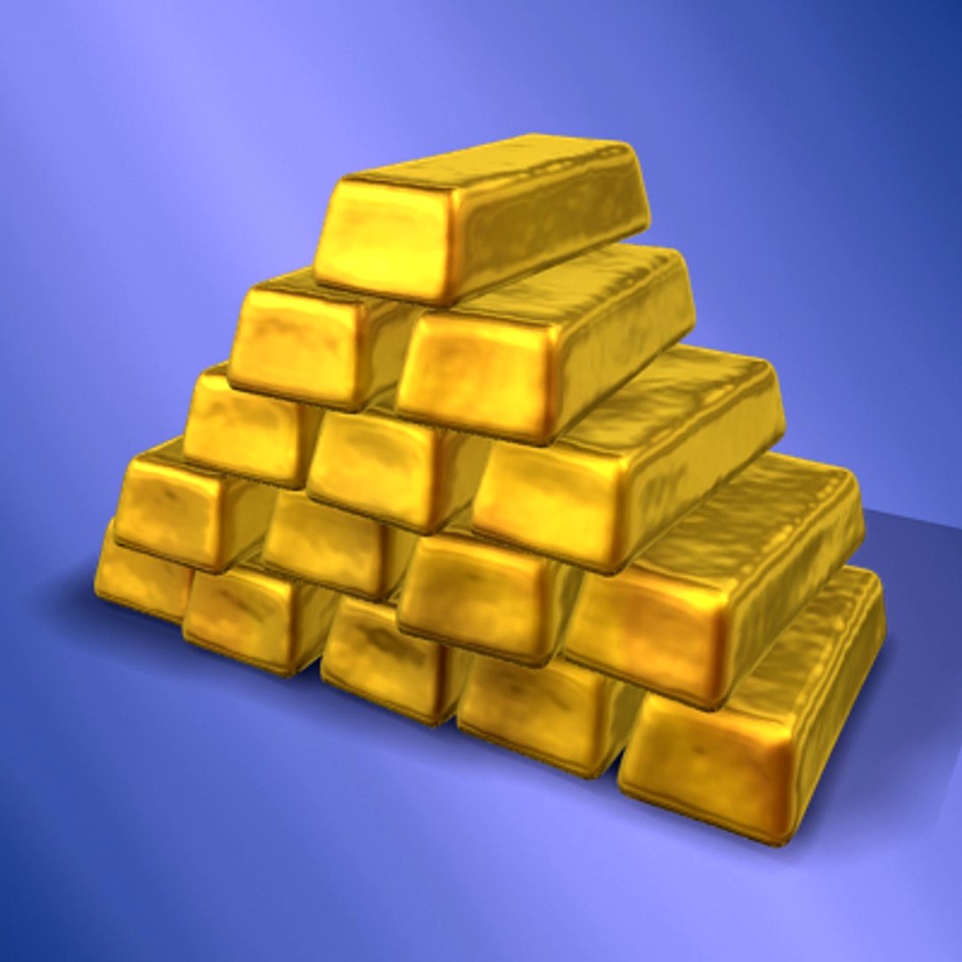 gold pile and procedural material
