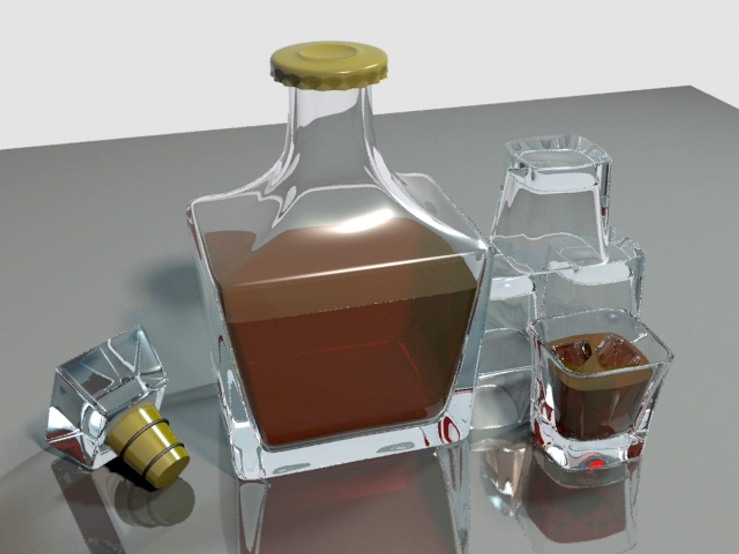 Whiskey Decanter Set