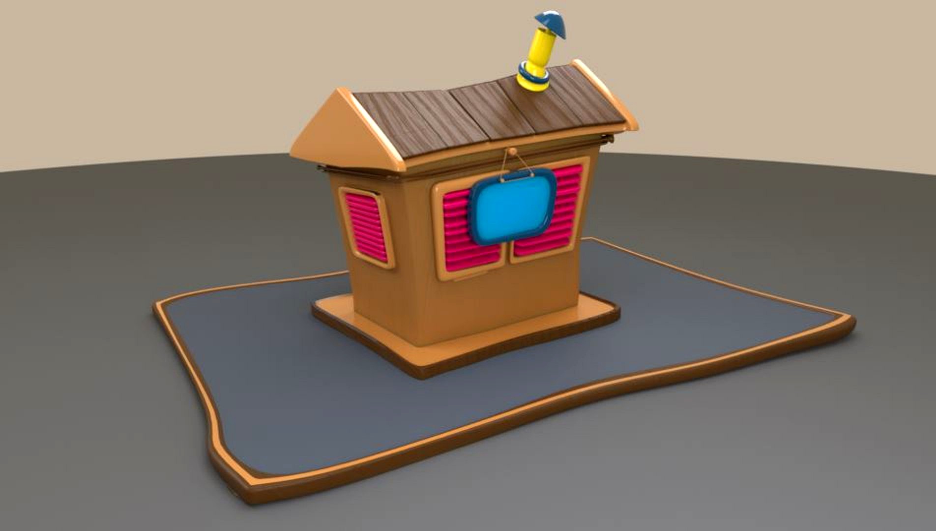 Cartoon Generator house