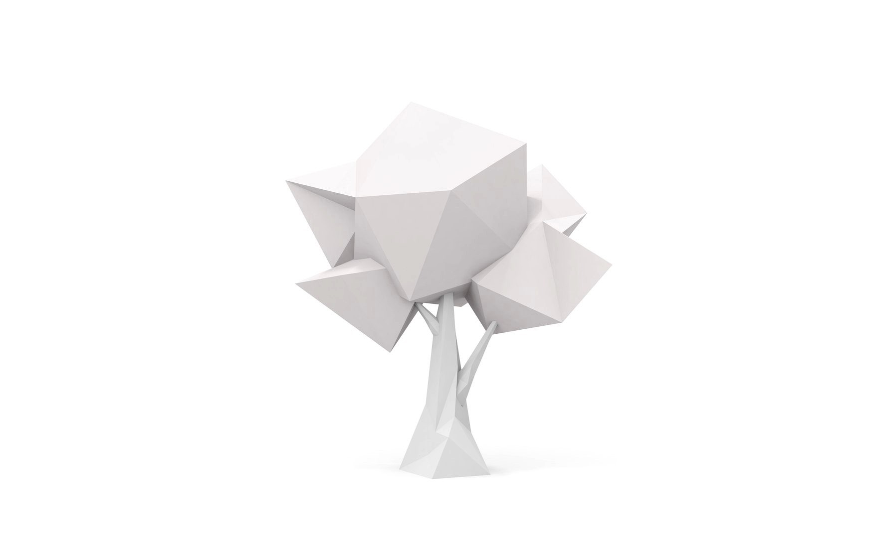 Low poly tree