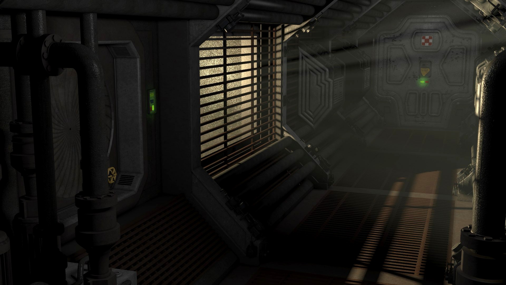 Nostromo Engineering Corridor