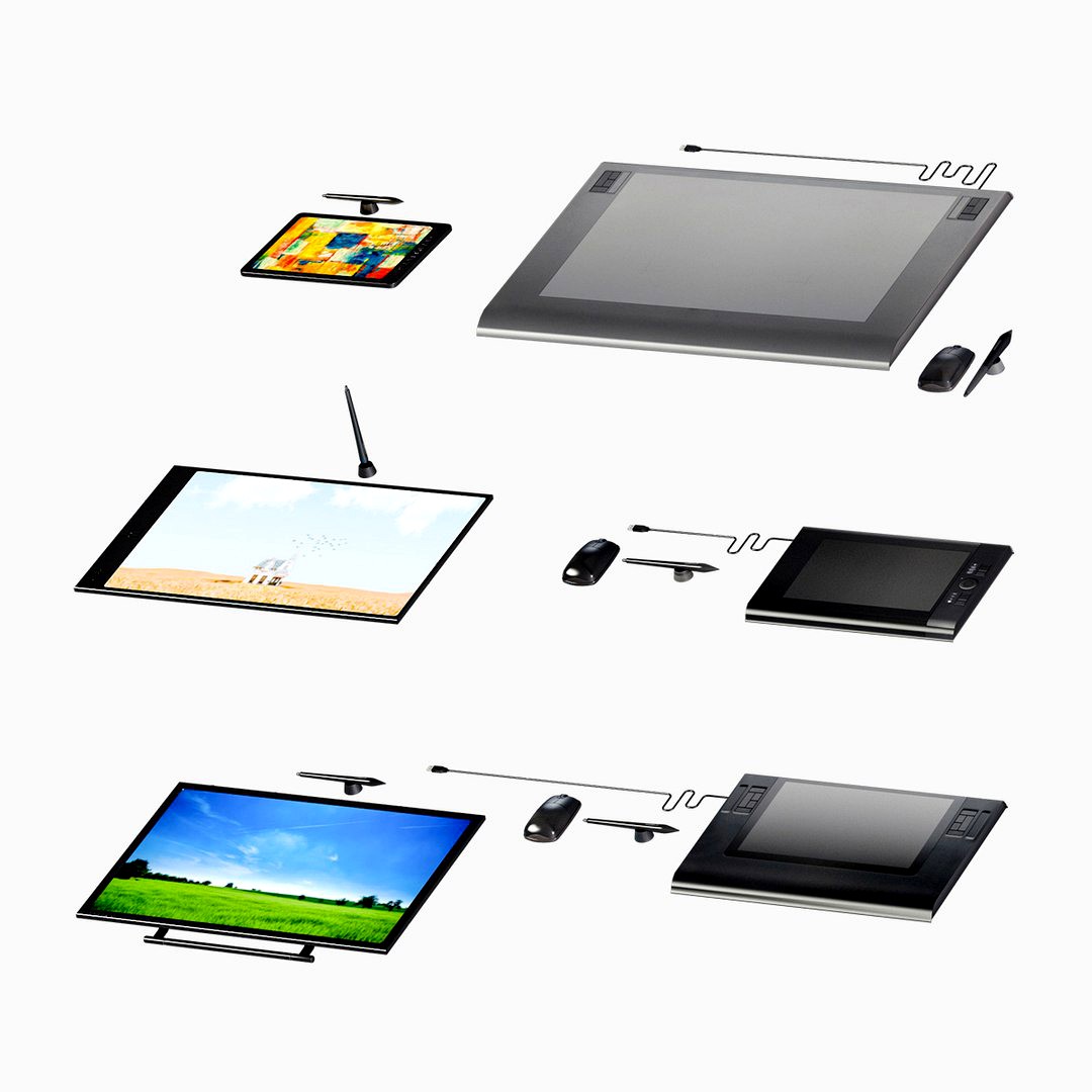 L3DV23G03 - graphics tablets set
