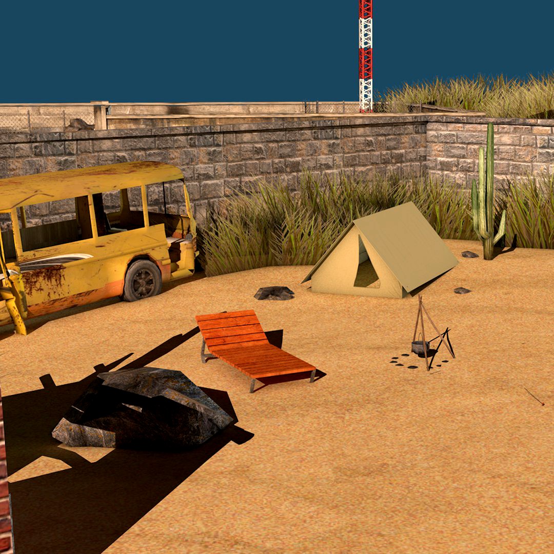 Low Poly 3D Environment