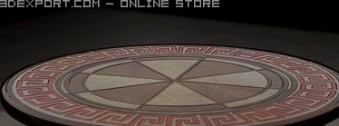 Inlay Coffee Table 3D Model