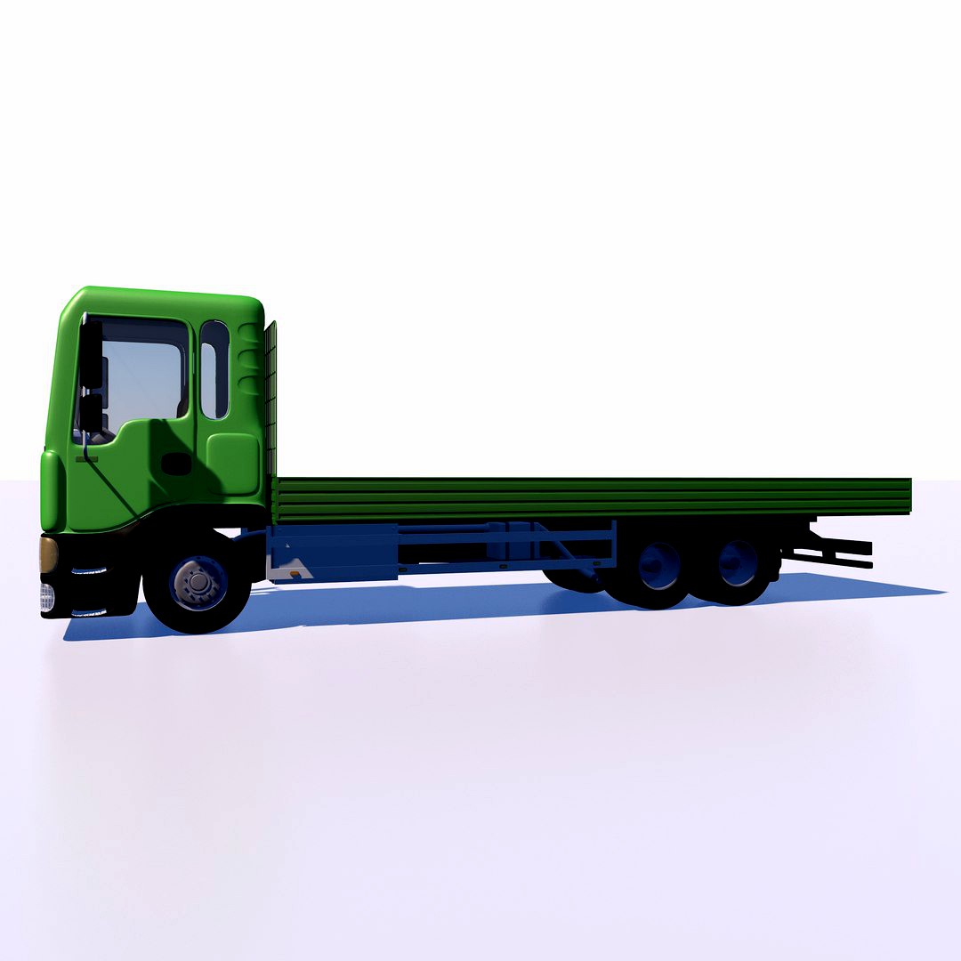 Open body truck