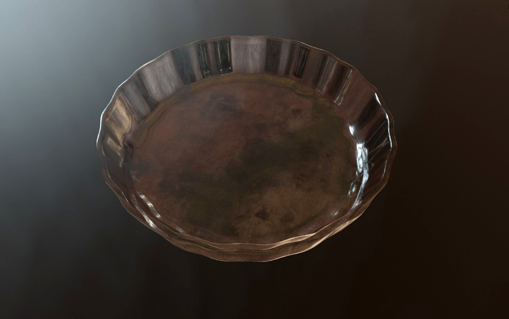Glass Saucer 3D Model
