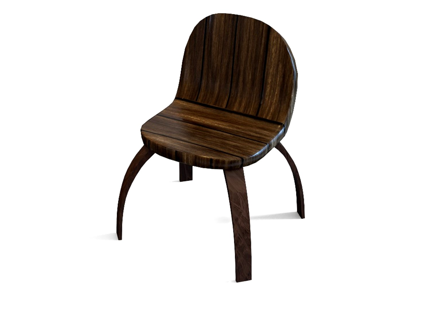 Funky Wooden Chair