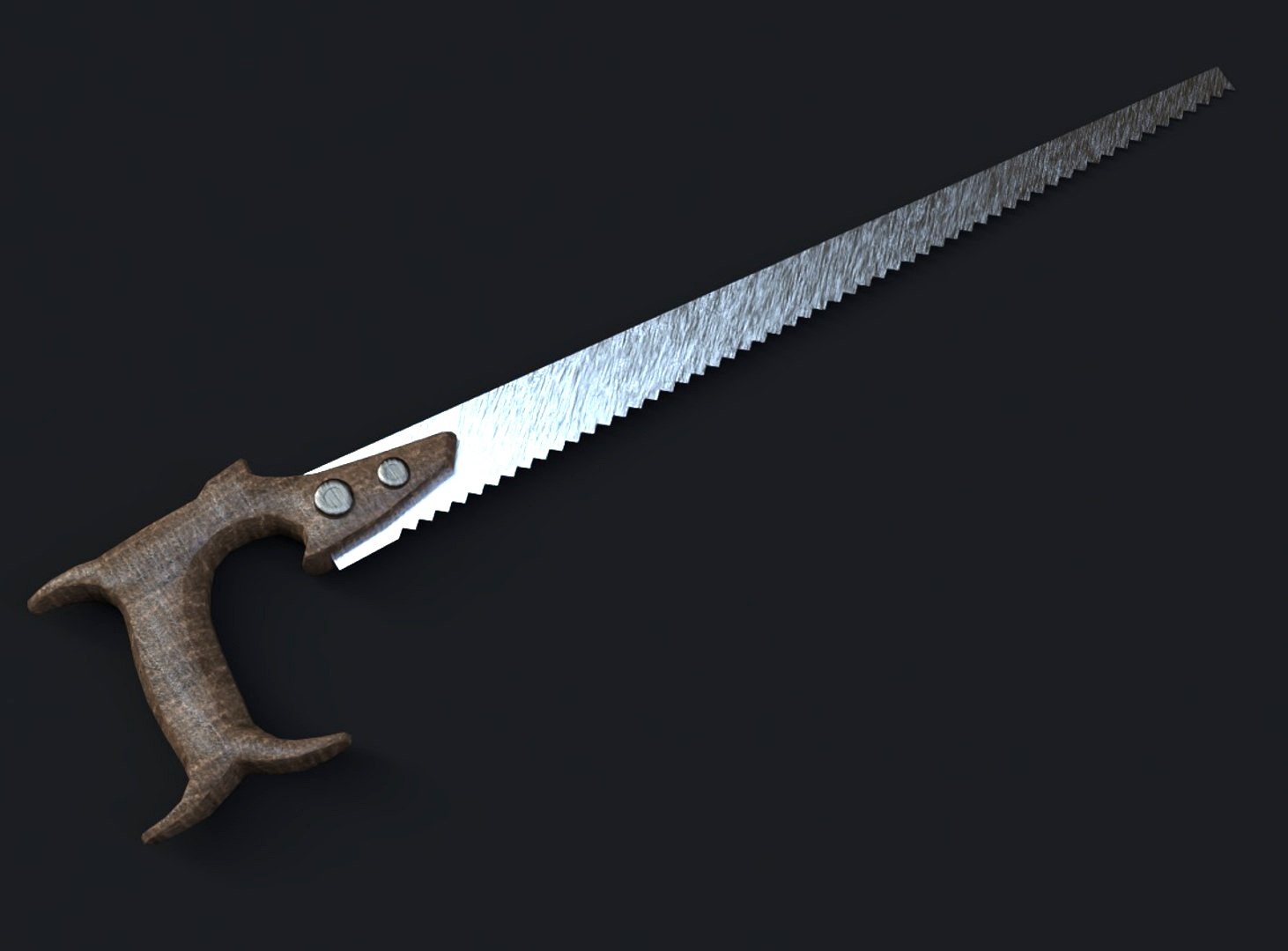 Hand Saw 3D Model