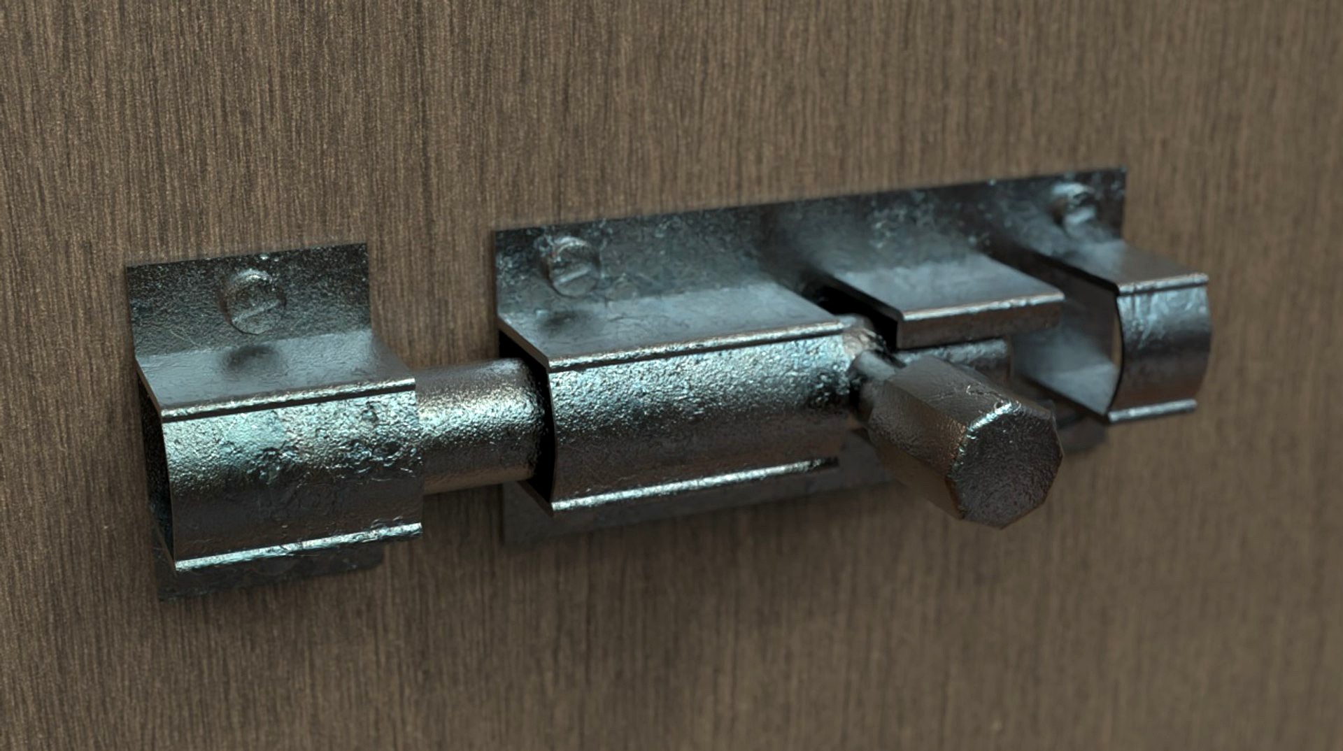 Simple Lock 3D Model