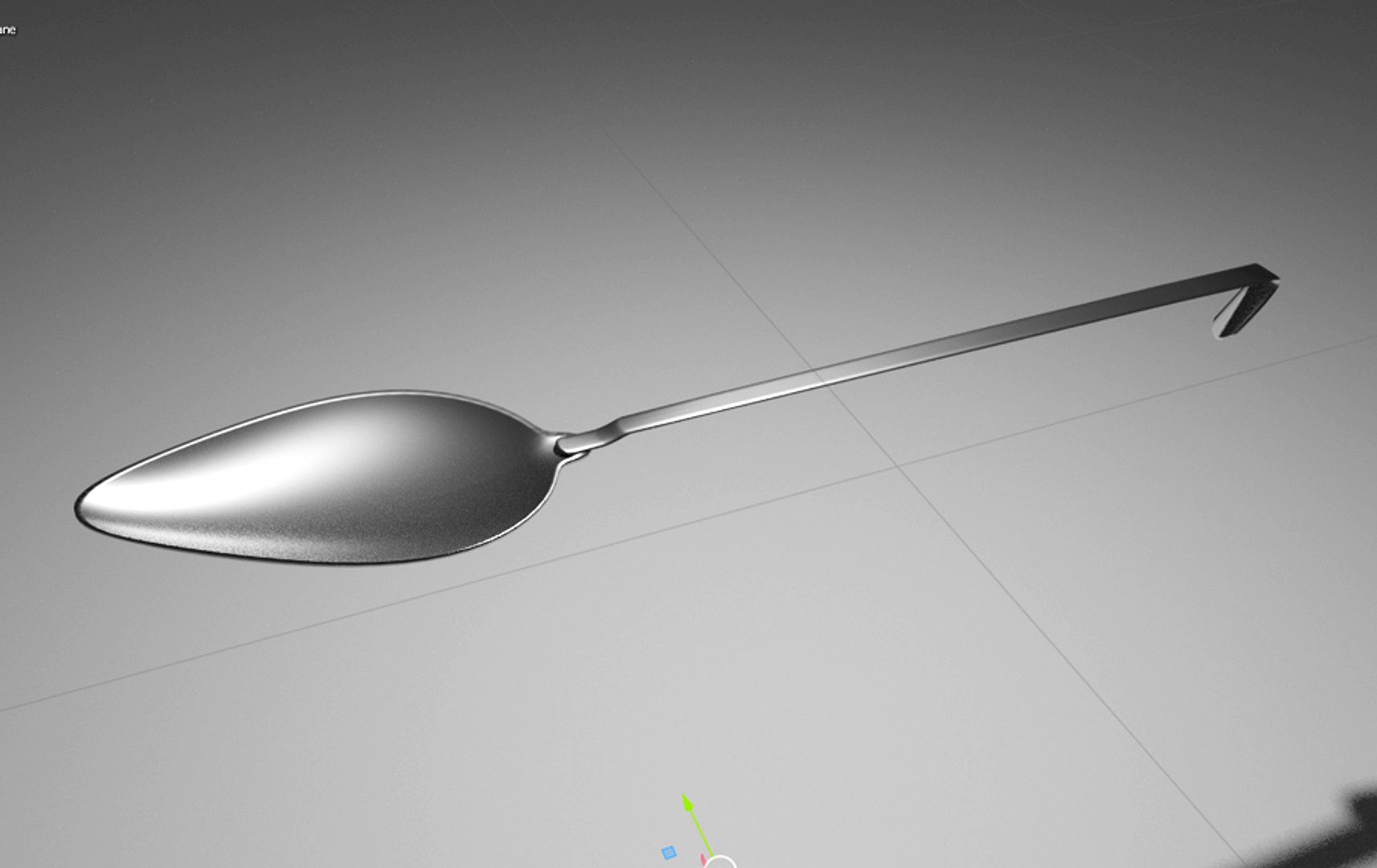 Soup Spoon 3D Model