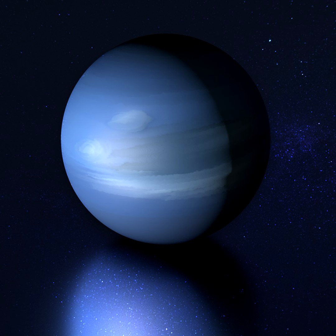 Planet Neptune Cartoon