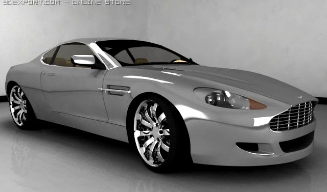 Aston Martin DB9 3D Model