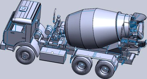 Autoreadymix 3D Model