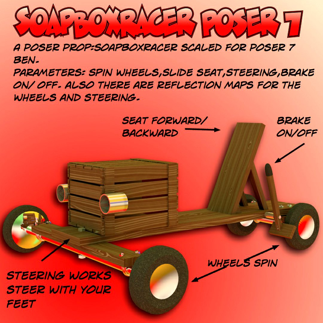 SoapBoxRacer Poser Prop