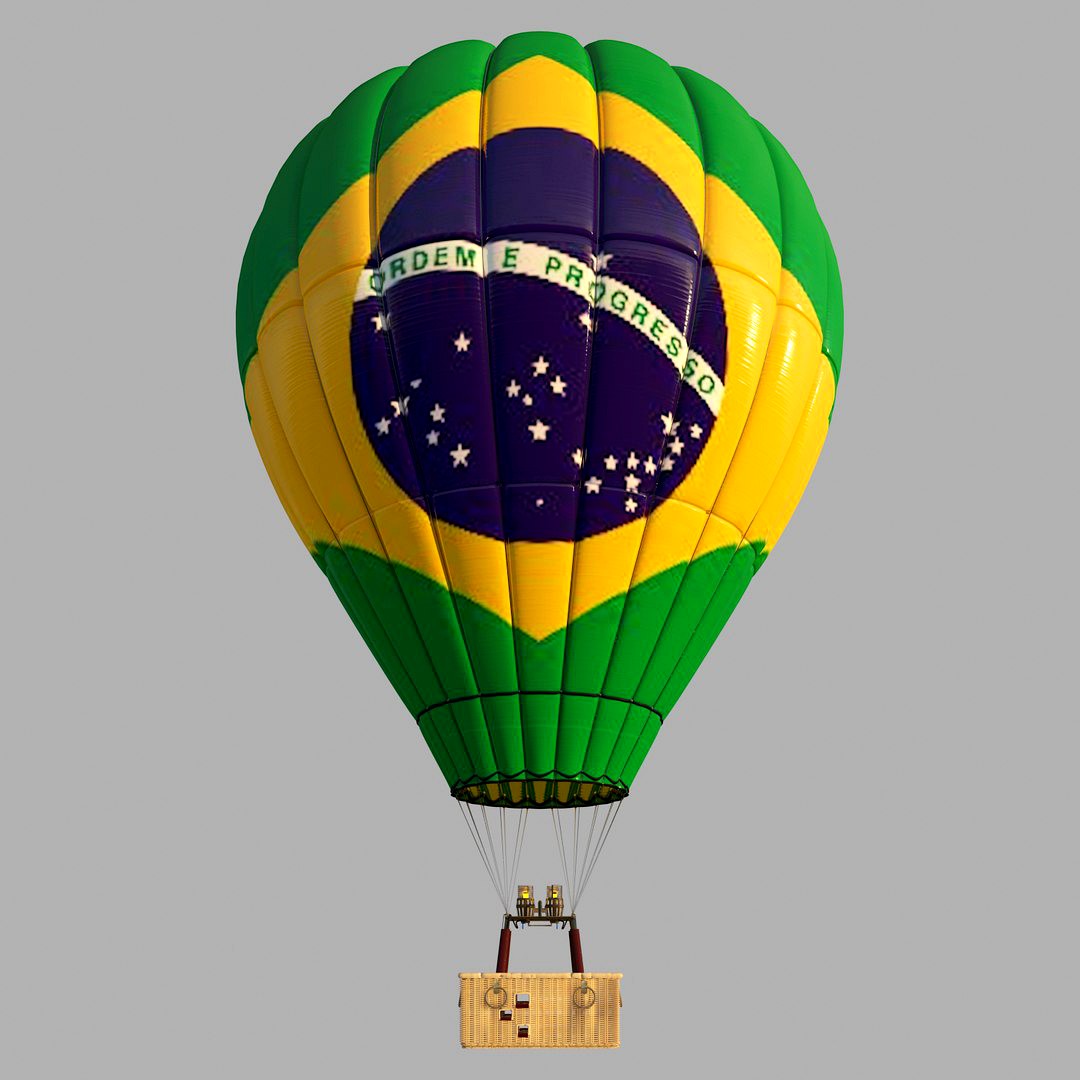 BrasilFlag-Parachute