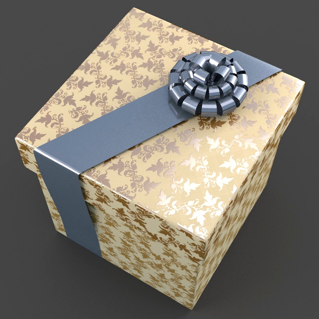 Christmas BOX Closed2 Tape cream
