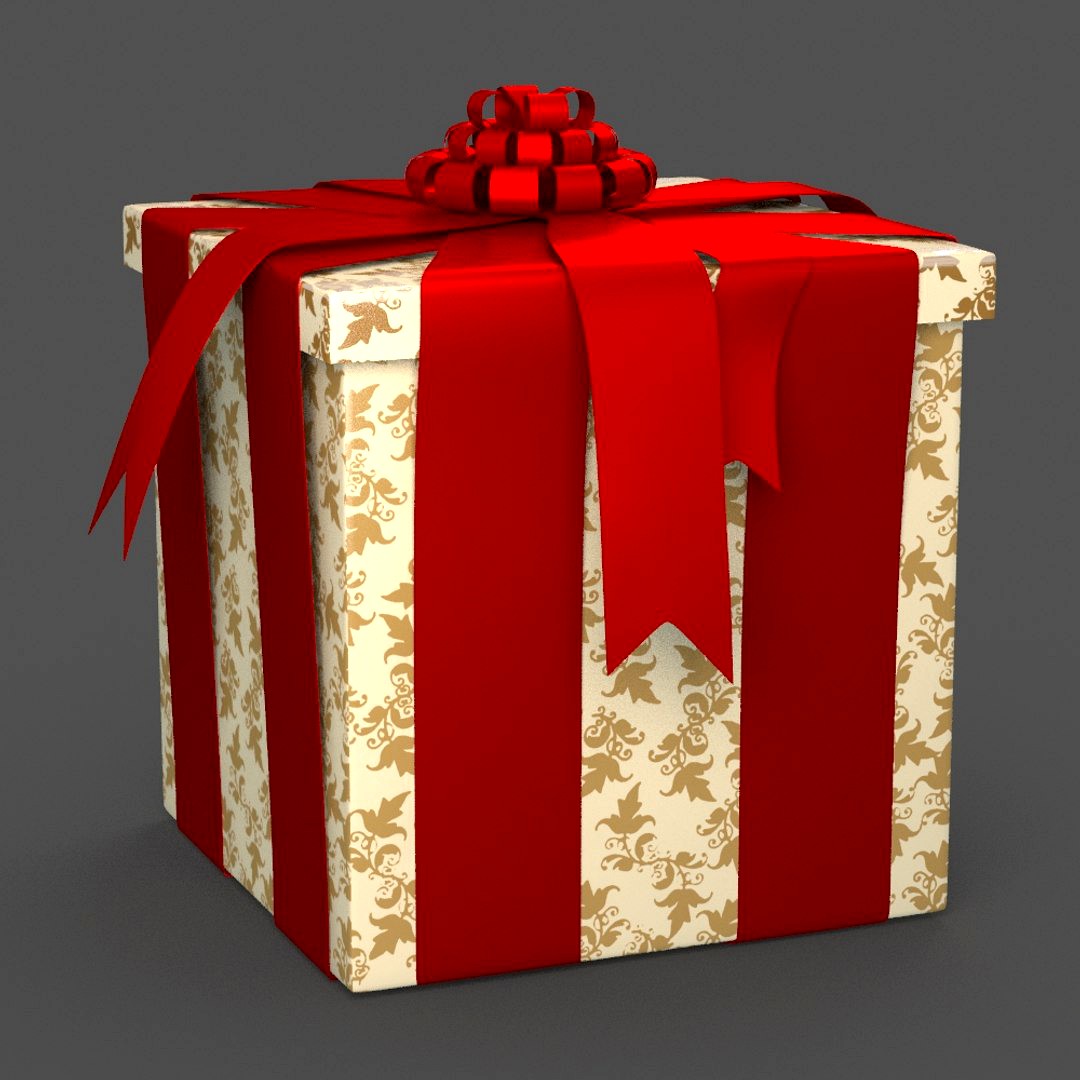 Christmas BOX Closed Tapes cream