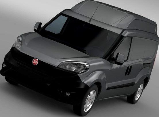 Fiat Doblo XL 263 2015 3D Model