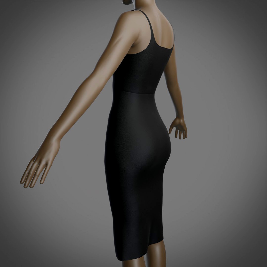 Female bodycon dress - sleeveless bodycon