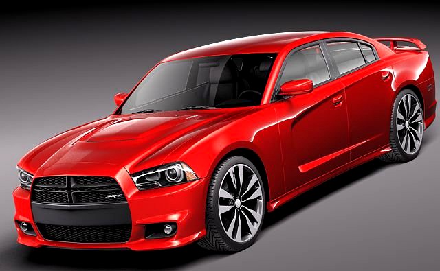 Dodge Charger SRT8 2012 3D Model