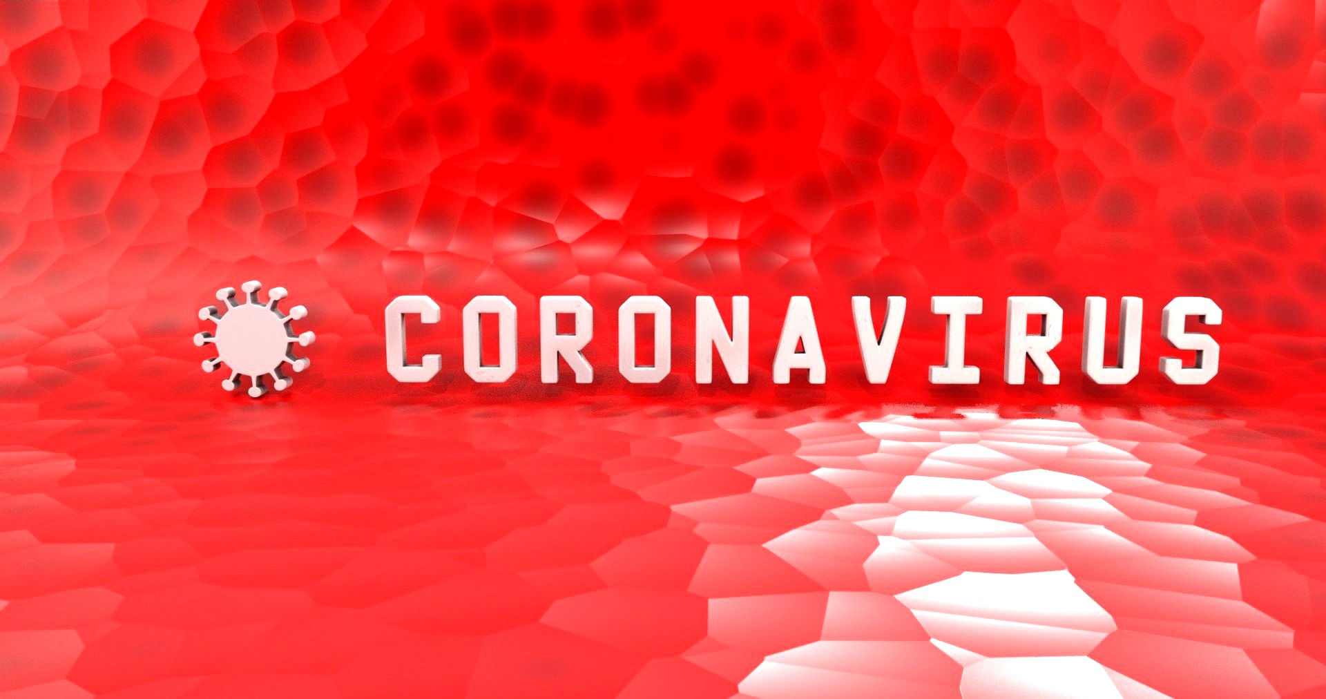 Coronavirus Caption and BackDrop