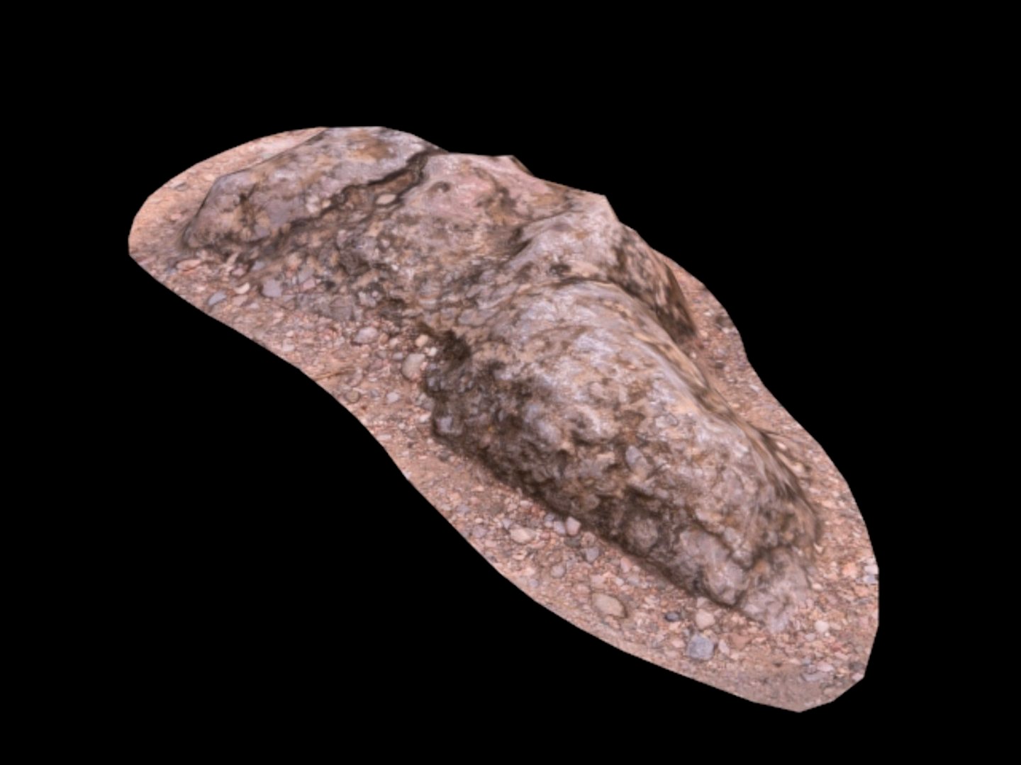 Photo scanned Rock
