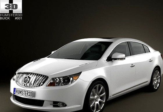 Buick LaCrosse Alpheon 2011 3D Model