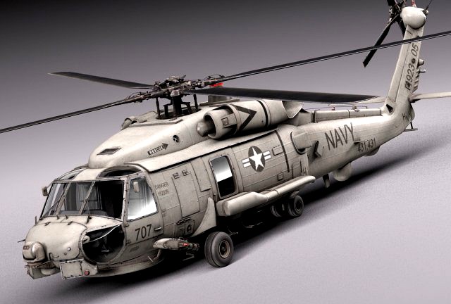 Sikorsky SH60 Seahawk 3D Model